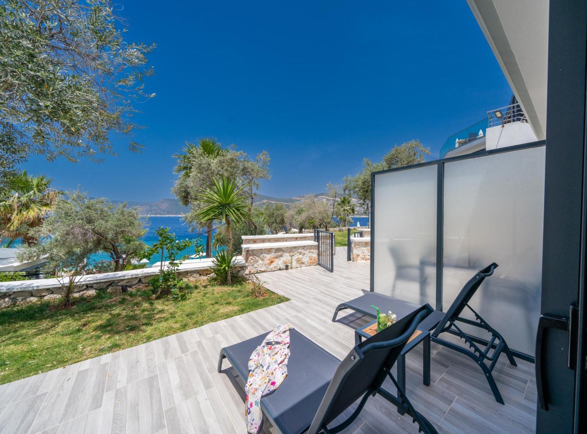 Kalkan Beach Park Hotel 卡斯 外观 照片