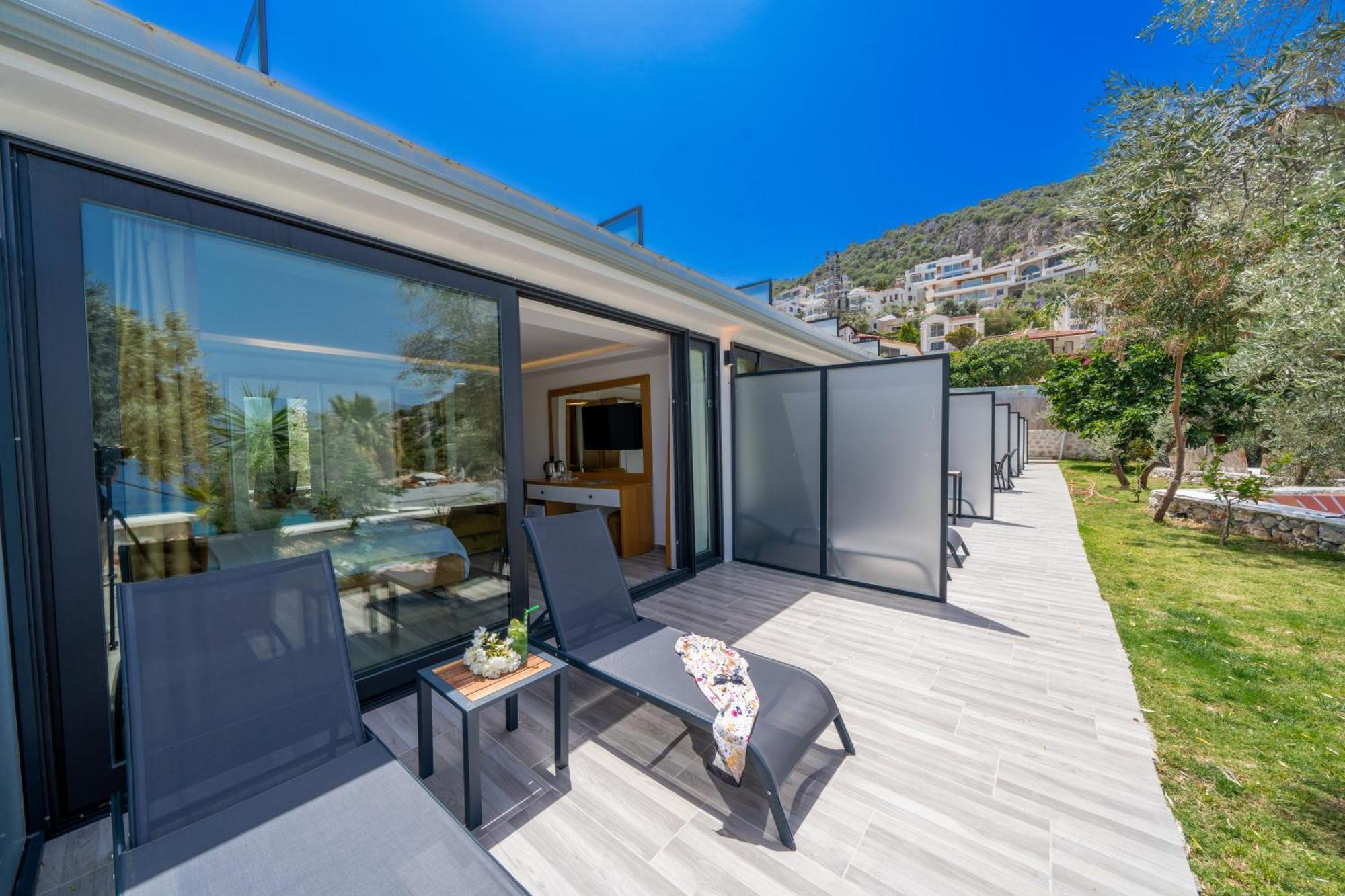 Kalkan Beach Park Hotel 卡斯 外观 照片