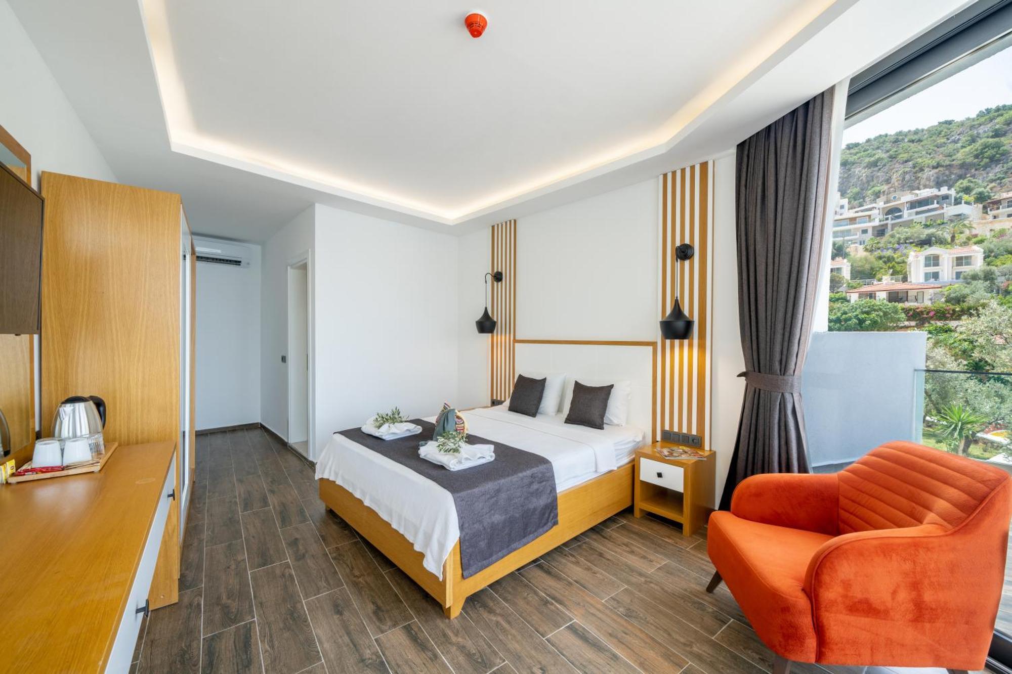 Kalkan Beach Park Hotel 卡斯 外观 照片