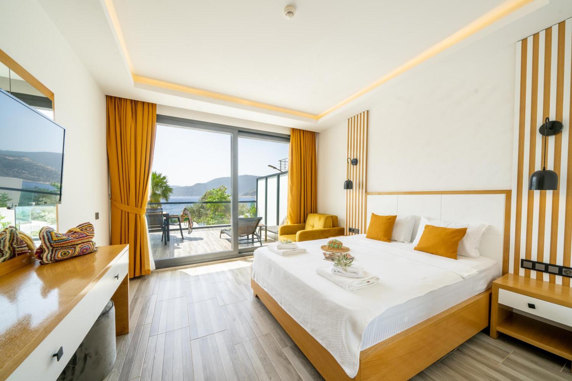 Kalkan Beach Park Hotel 卡斯 外观 照片