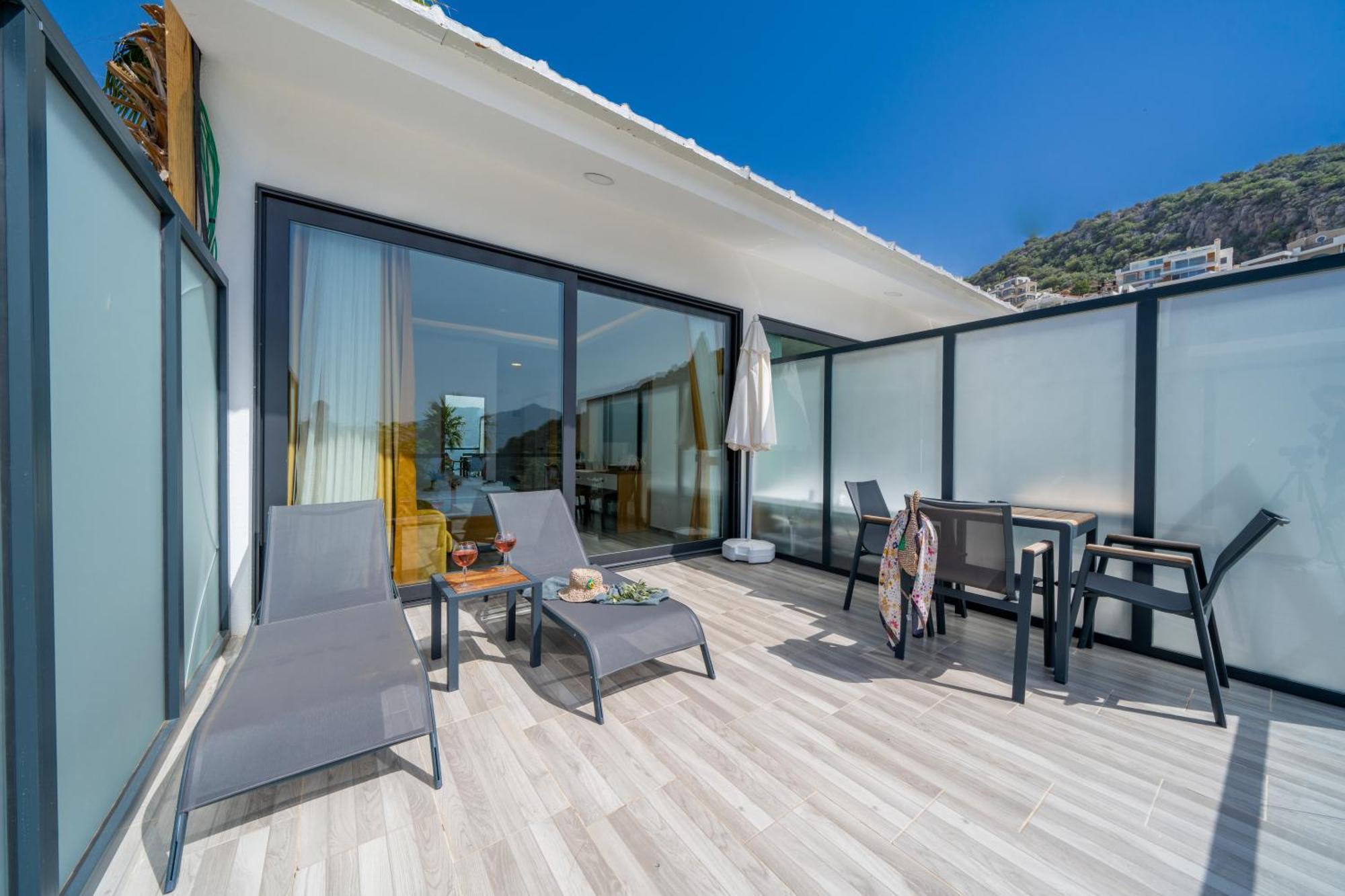 Kalkan Beach Park Hotel 卡斯 外观 照片