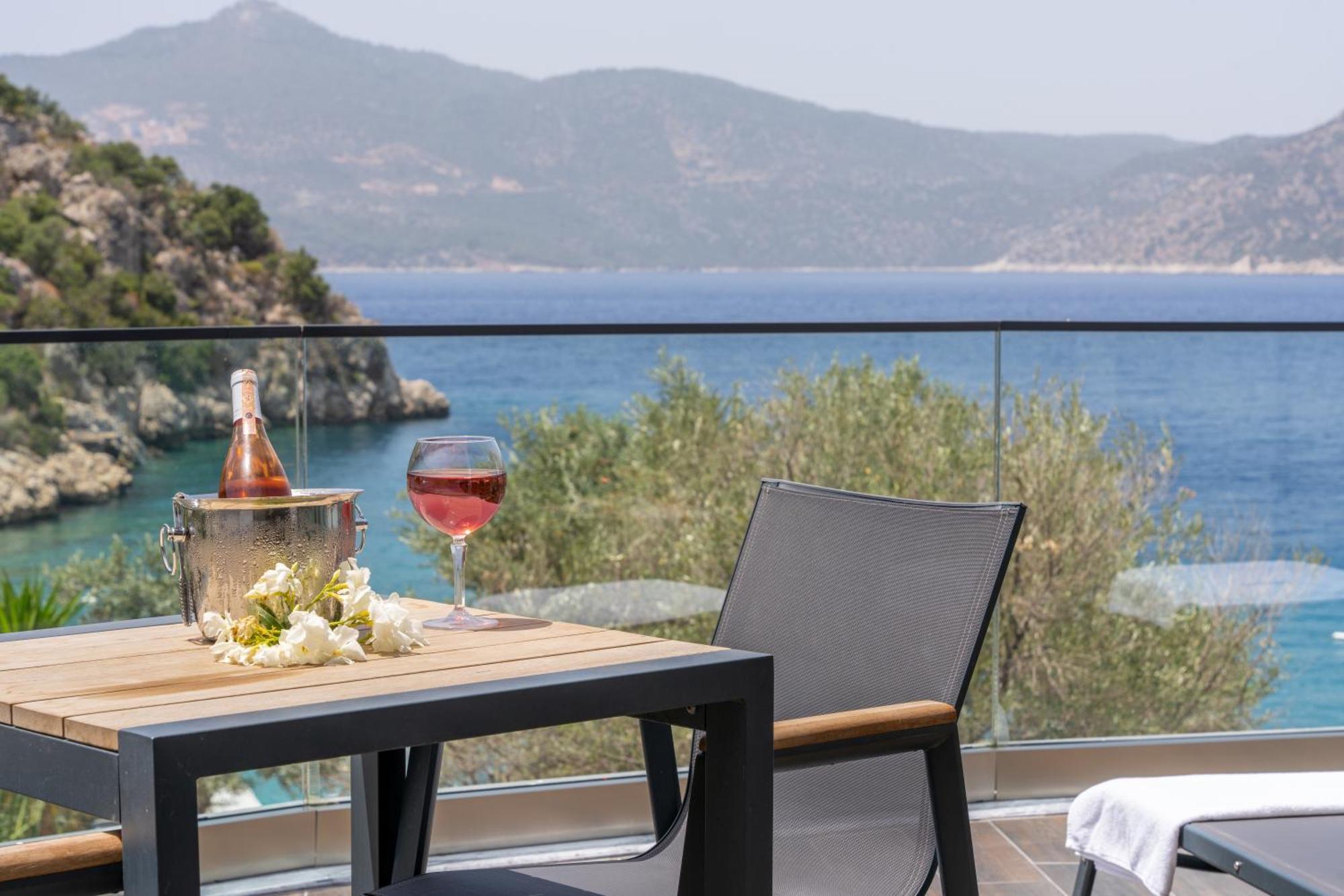 Kalkan Beach Park Hotel 卡斯 外观 照片