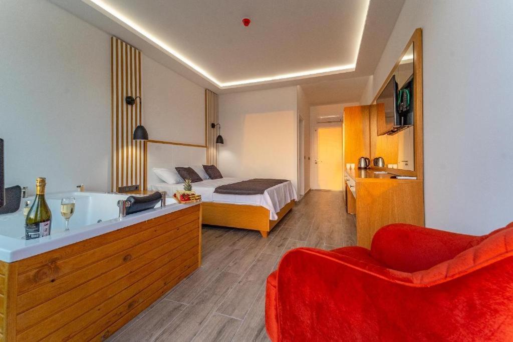 Kalkan Beach Park Hotel 卡斯 外观 照片